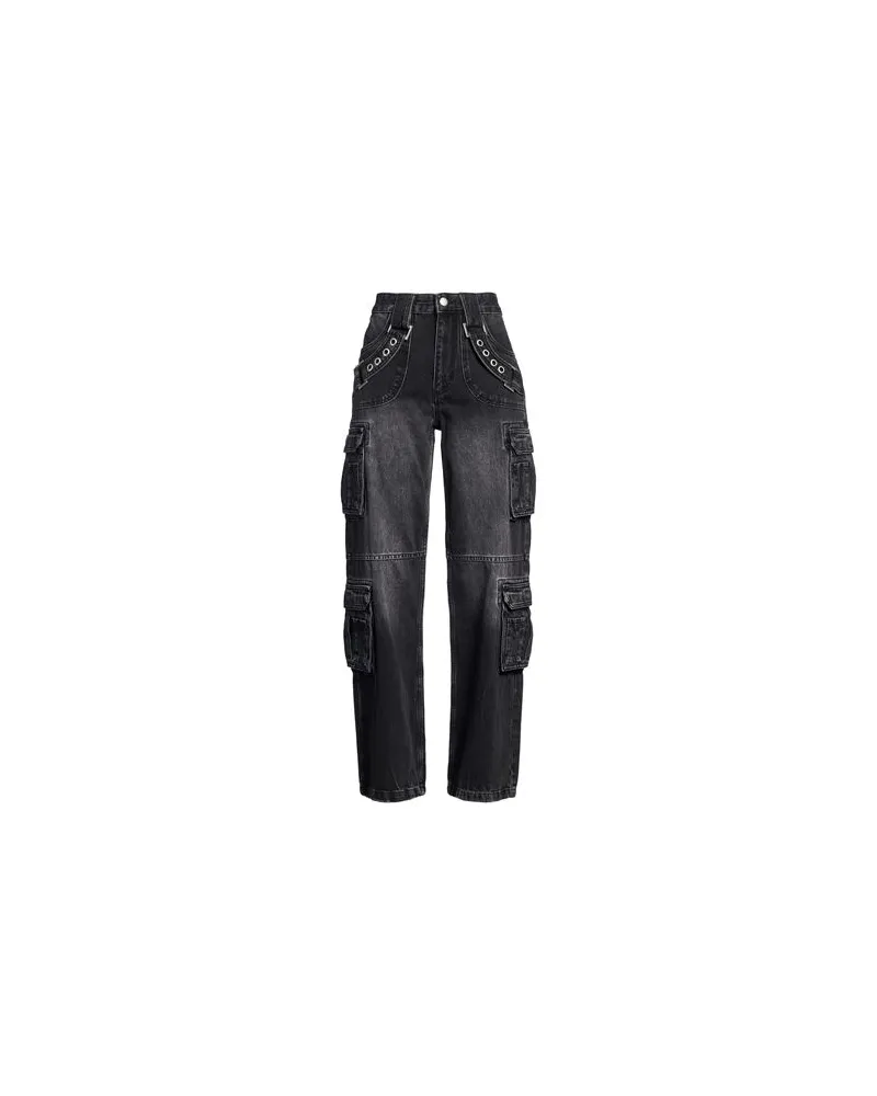 MISBHV HOSEN & RÖCKE - Jeanshosenauf YOOX.COM Schwarz