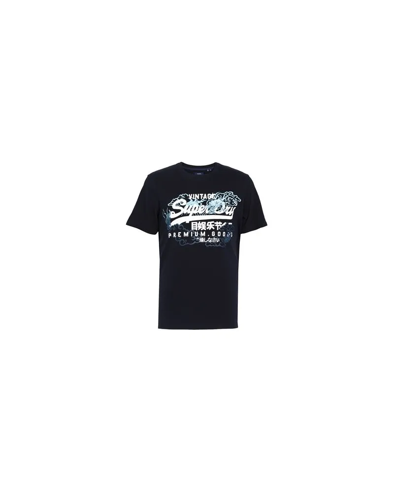 Superdry. TOPS - T-shirtsauf YOOX.COM Nachtblau