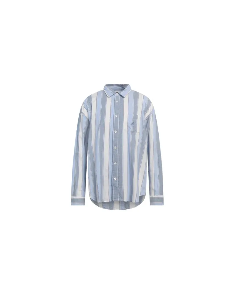 Stüssy TOPS - Hemdenauf YOOX.COM Hellblau