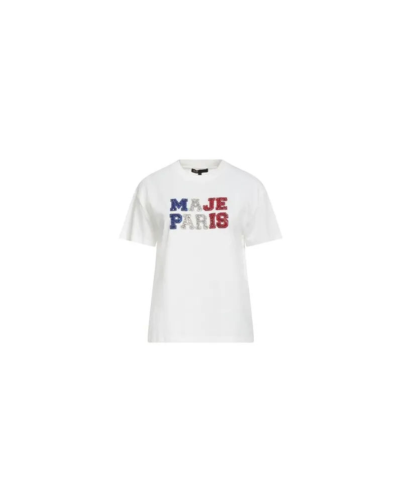 Maje TOPS - T-shirtsauf YOOX.COM Elfenbein