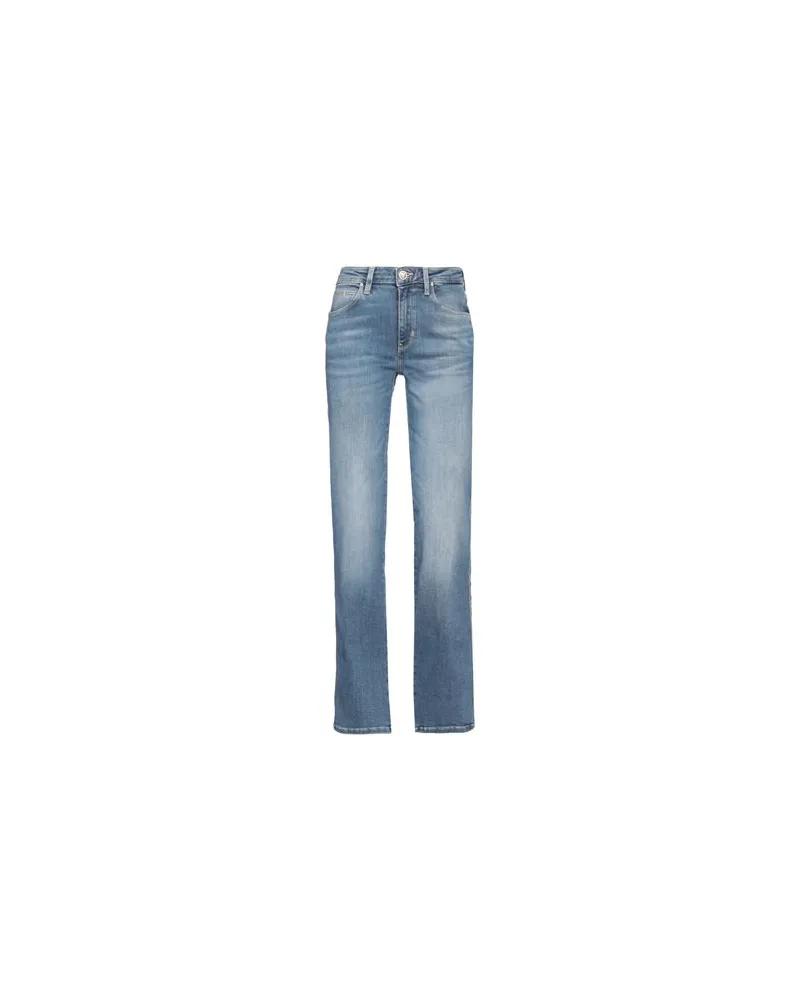 Guess HOSEN & RÖCKE - Jeanshosenauf YOOX.COM Blau