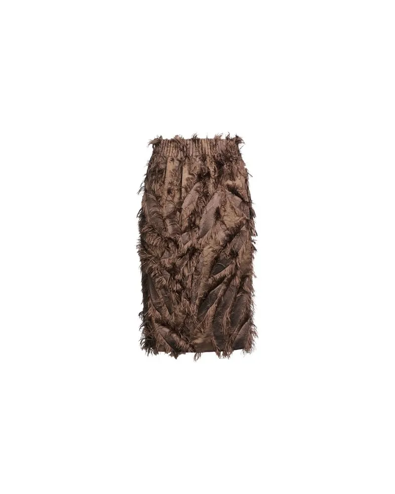 Brunello Cucinelli HOSEN & RÖCKE - Midi-Röckeauf YOOX.COM Braun
