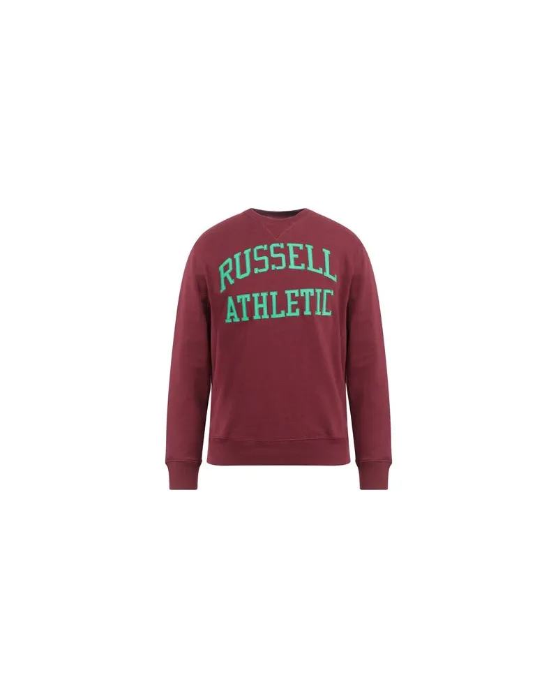 Russell Athletic TOPS - Sweatshirtsauf YOOX.COM Bordeaux