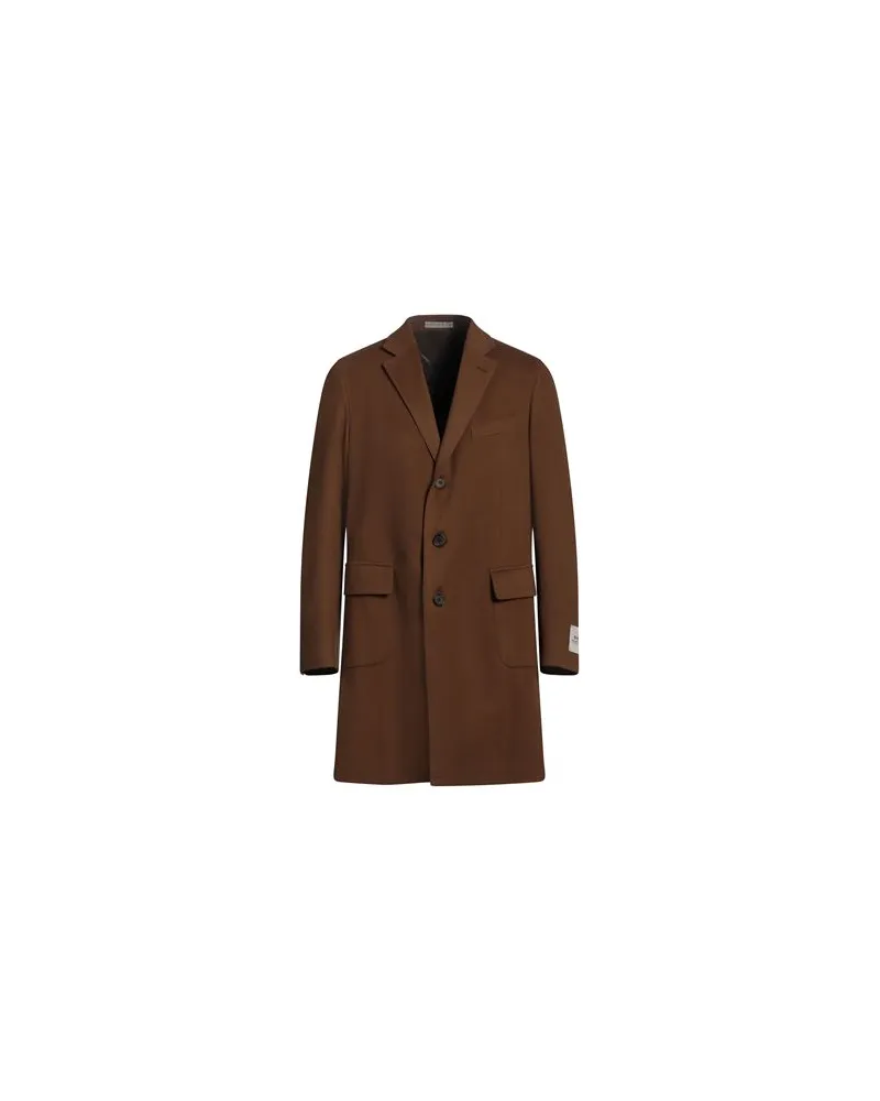 Corneliani JACKEN & MÄNTEL - Mäntelauf YOOX.COM Kamel