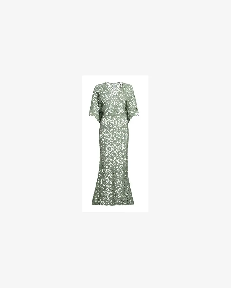 Norma Kamali KLEIDER - Maxi-Kleiderauf YOOX.COM Salbeigrün
