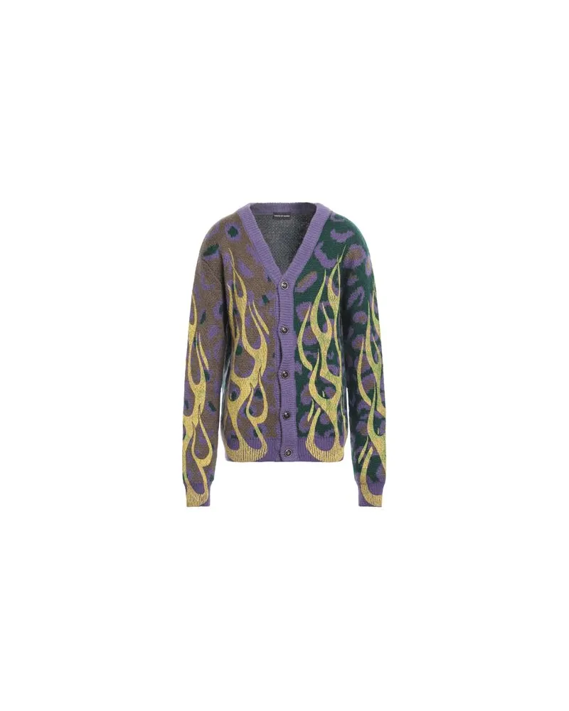 Vision Of Super STRICKWAREN - Strickjackenauf YOOX.COM Violett