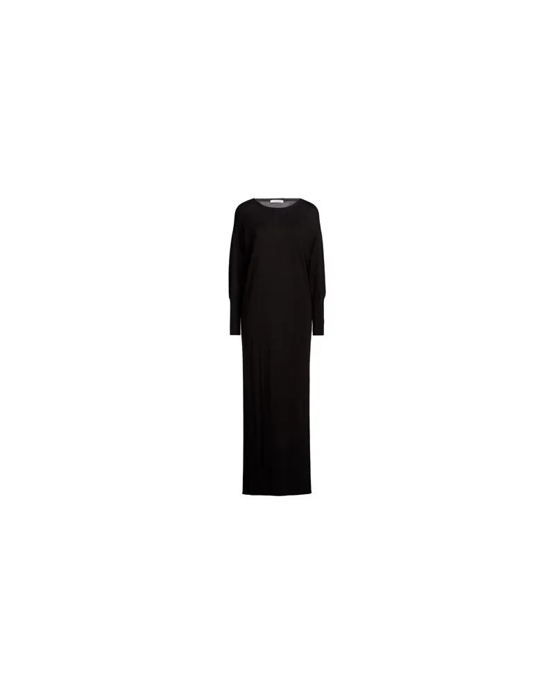 Caractère KLEIDER - Maxi-Kleiderauf YOOX.COM Schwarz