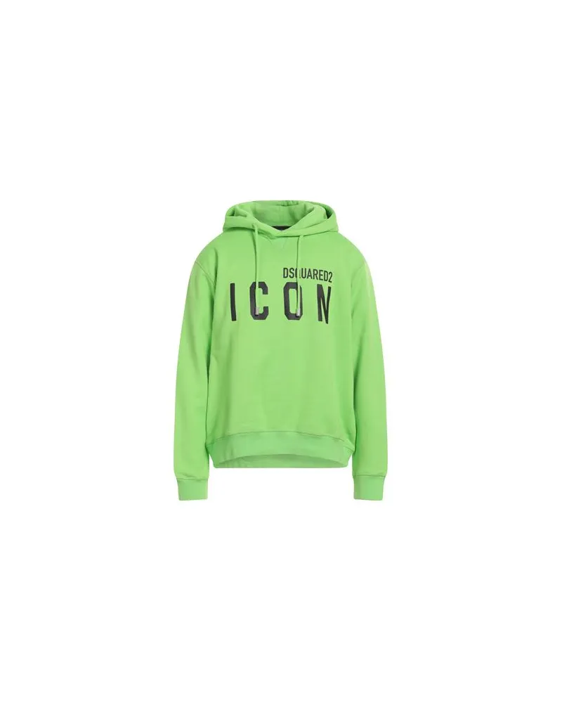 Dsquared2 ICON - TOPS - Sweatshirtsauf YOOX.COM Säuregrün