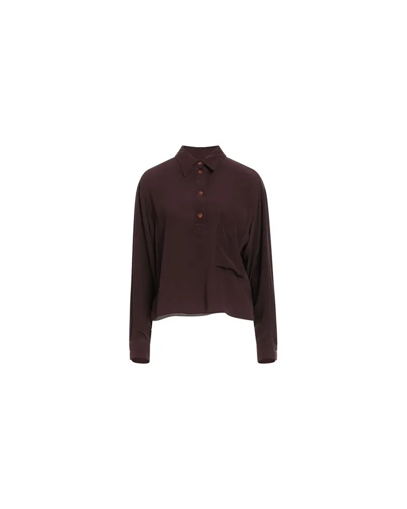 ALYSI CHOCOLAT - TOPS - Topsauf YOOX.COM Schokobraun