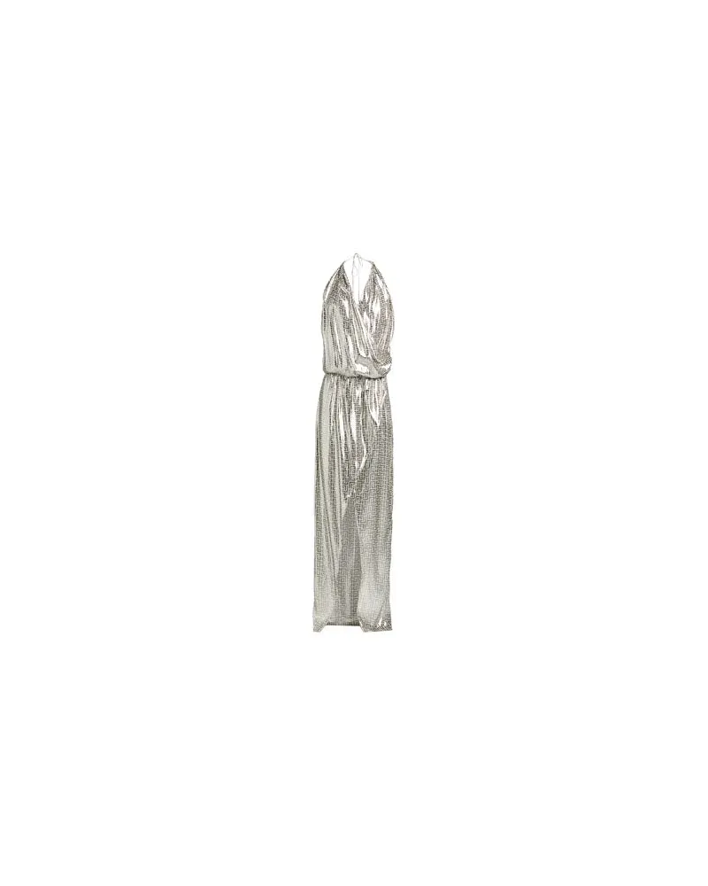 Balmain KLEIDER - Maxi-Kleiderauf YOOX.COM Silber