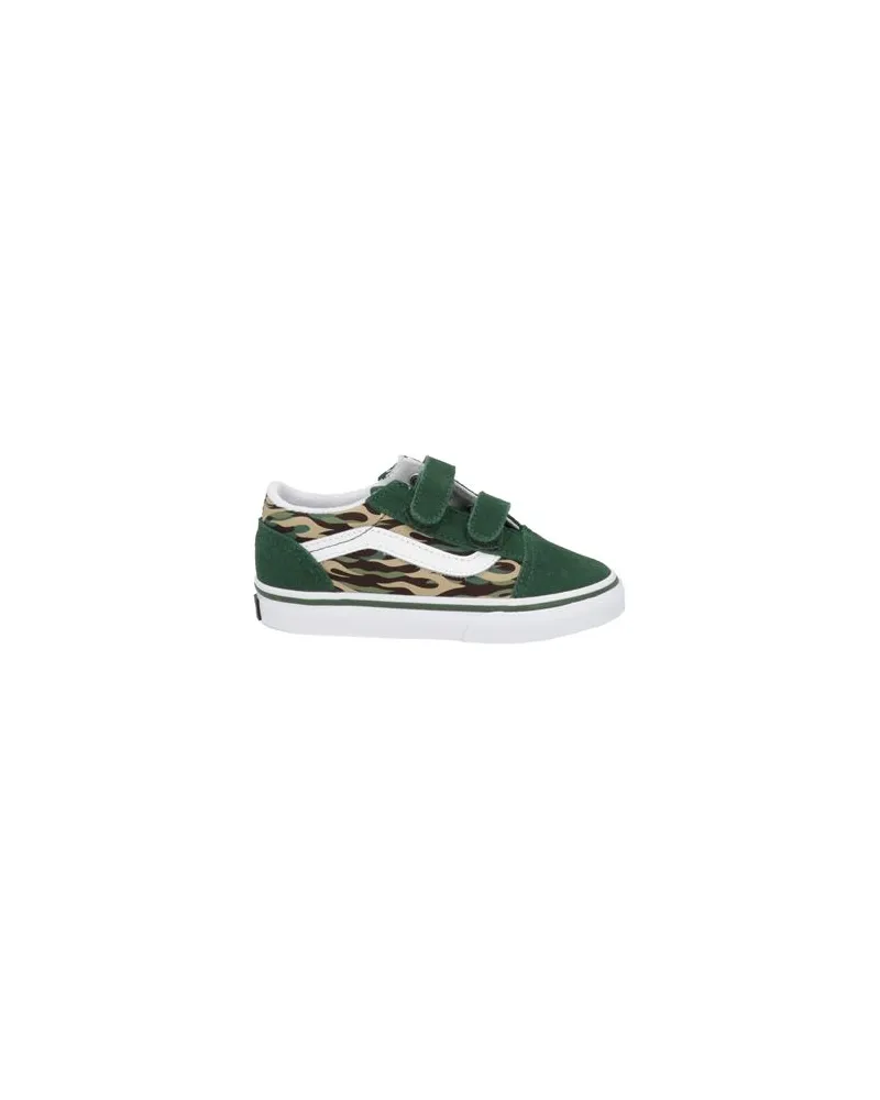 Vans TD Old Skool V  - SCHUHE - Sneakersauf YOOX.COM Dunkelgrün