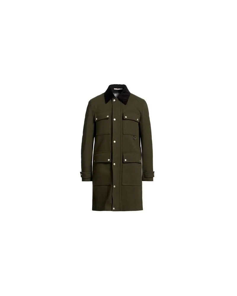Paolo Pecora Milano JACKEN & MÄNTEL - Mäntelauf YOOX.COM Militärgrün