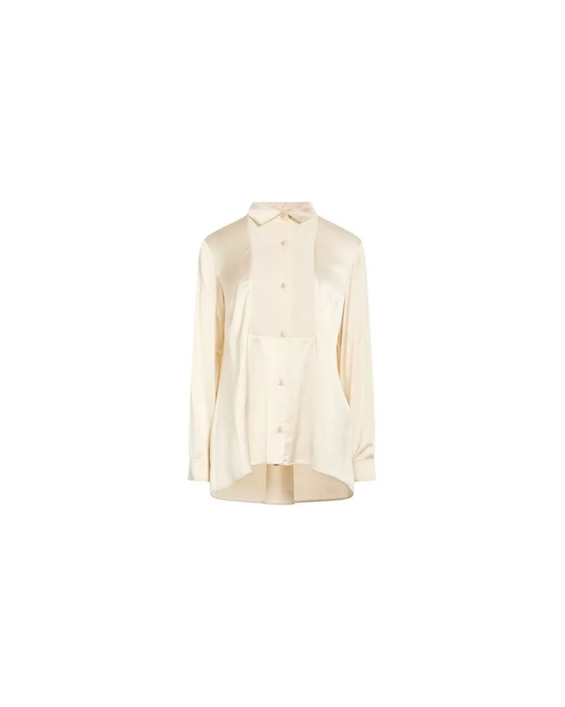 Gentryportofino TOPS - Hemdenauf YOOX.COM Cremeweiß