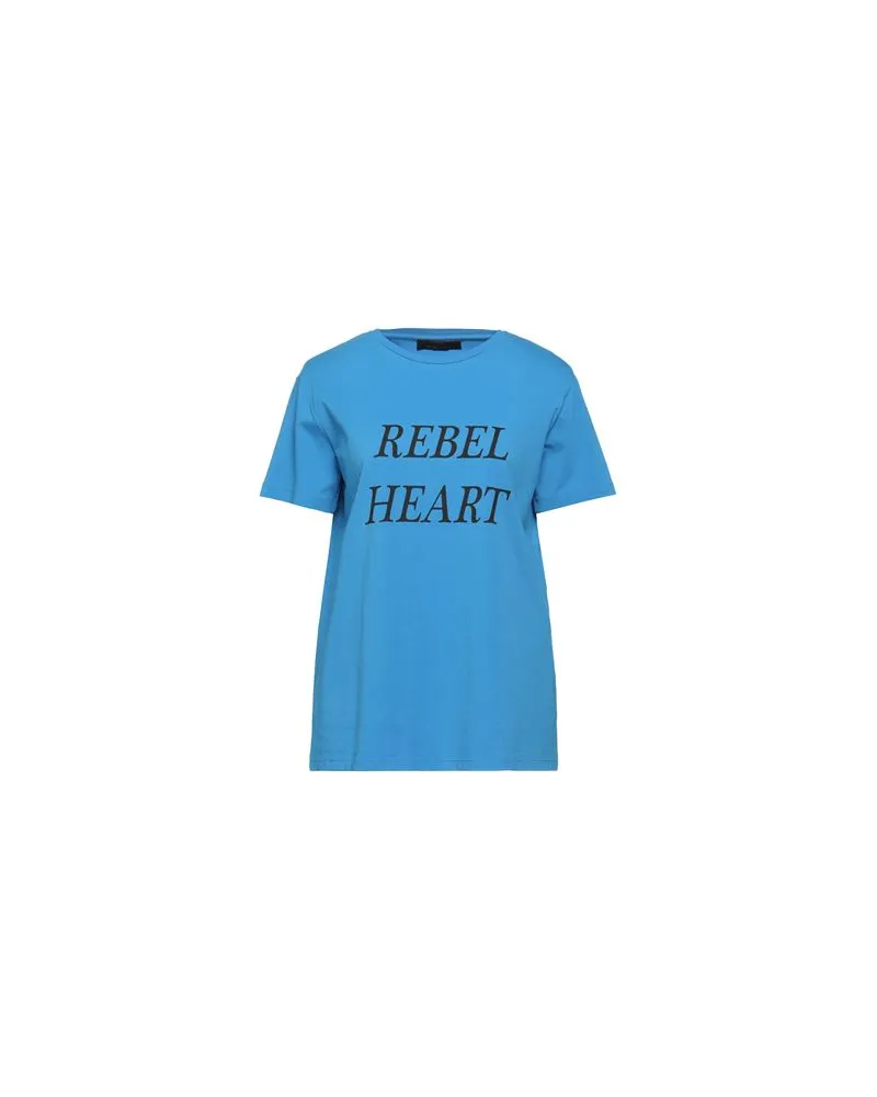 Frankie Morello TOPS - T-shirtsauf YOOX.COM Azurblau