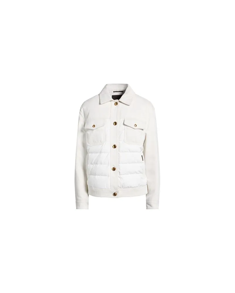 MOORER JACKEN & MÄNTEL - Pufferjacken & Daunenjackenauf YOOX.COM Elfenbein