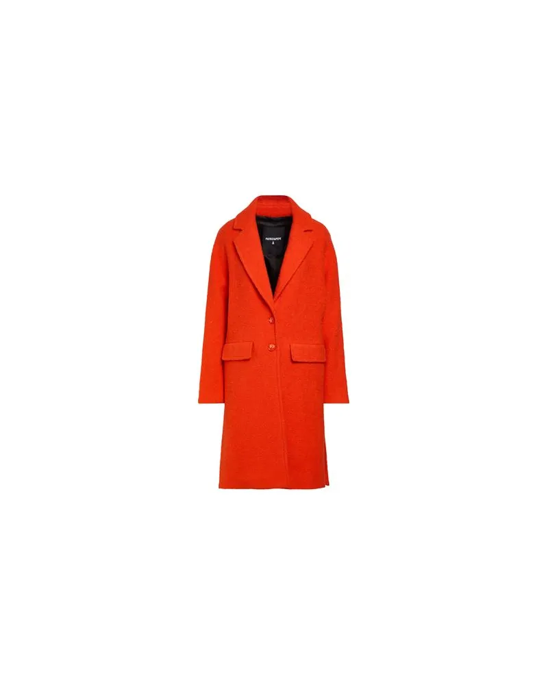 Patrizia Pepe JACKEN & MÄNTEL - Mäntelauf YOOX.COM Orange