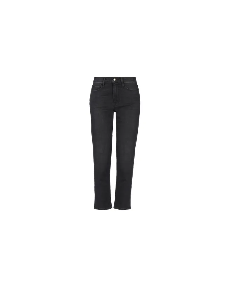 Frame Denim HOSEN & RÖCKE - Jeanshosenauf YOOX.COM Schwarz