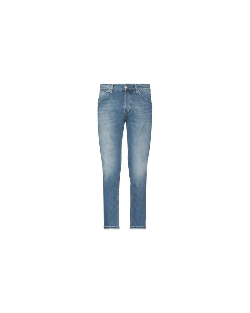 PT TORINO HOSEN & RÖCKE - Jeanshosenauf YOOX.COM Blau