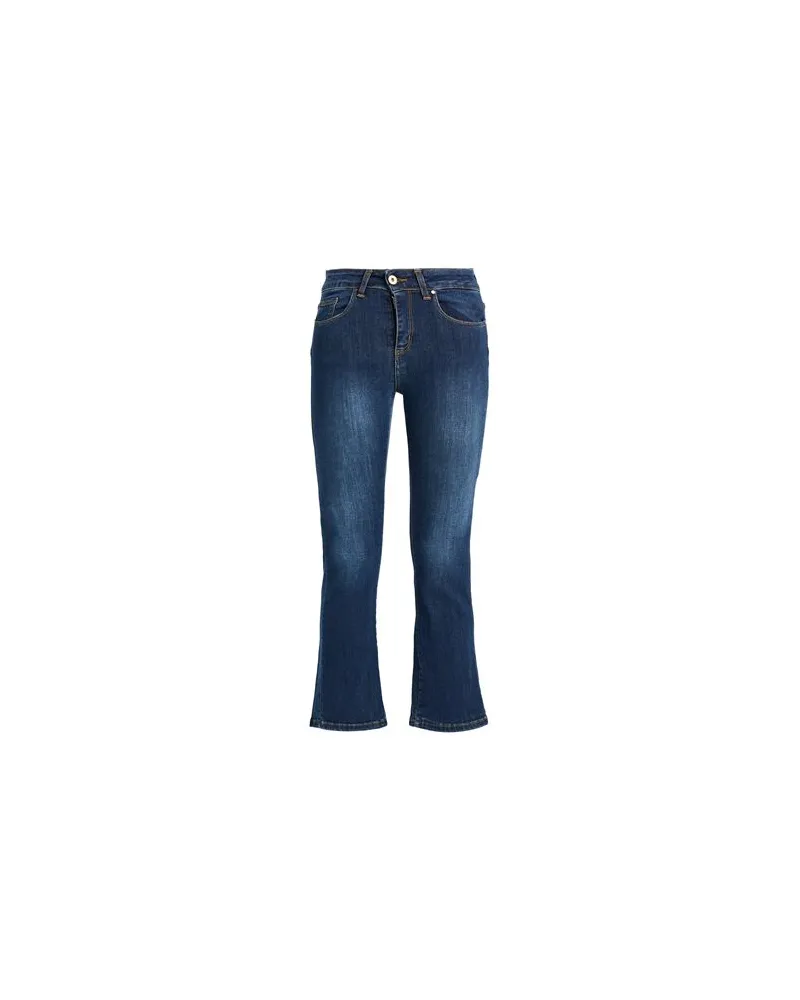 Atos Lombardini HOSEN & RÖCKE - Jeanshosenauf YOOX.COM Blau