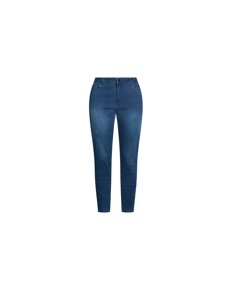 Diana Gallesi HOSEN & RÖCKE - Jeanshosenauf YOOX.COM Blau