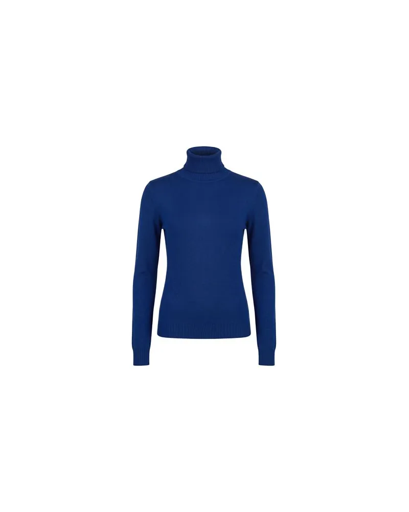 Alviero Martini STRICKWAREN - Rollkragenpulloverauf YOOX.COM Blau