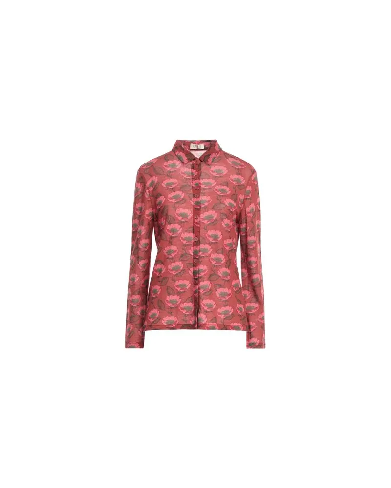 SIYU TOPS - Hemdenauf YOOX.COM Ziegelrot
