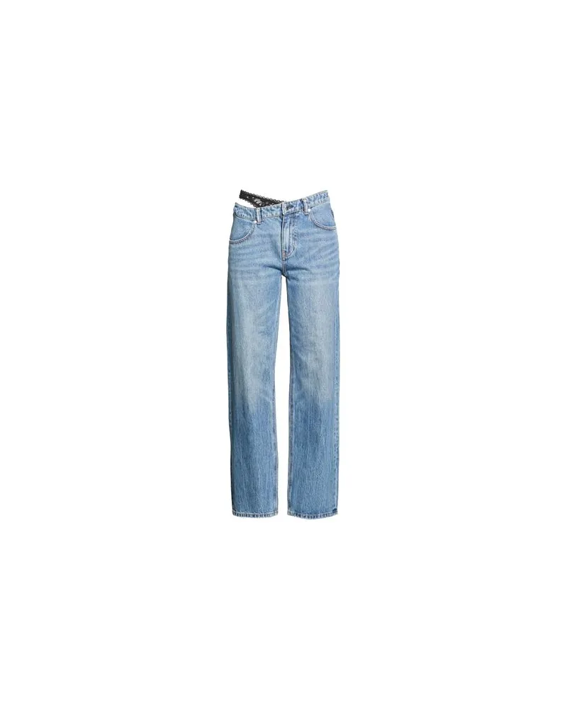 Alexander Wang HOSEN & RÖCKE - Jeanshosenauf YOOX.COM Blau