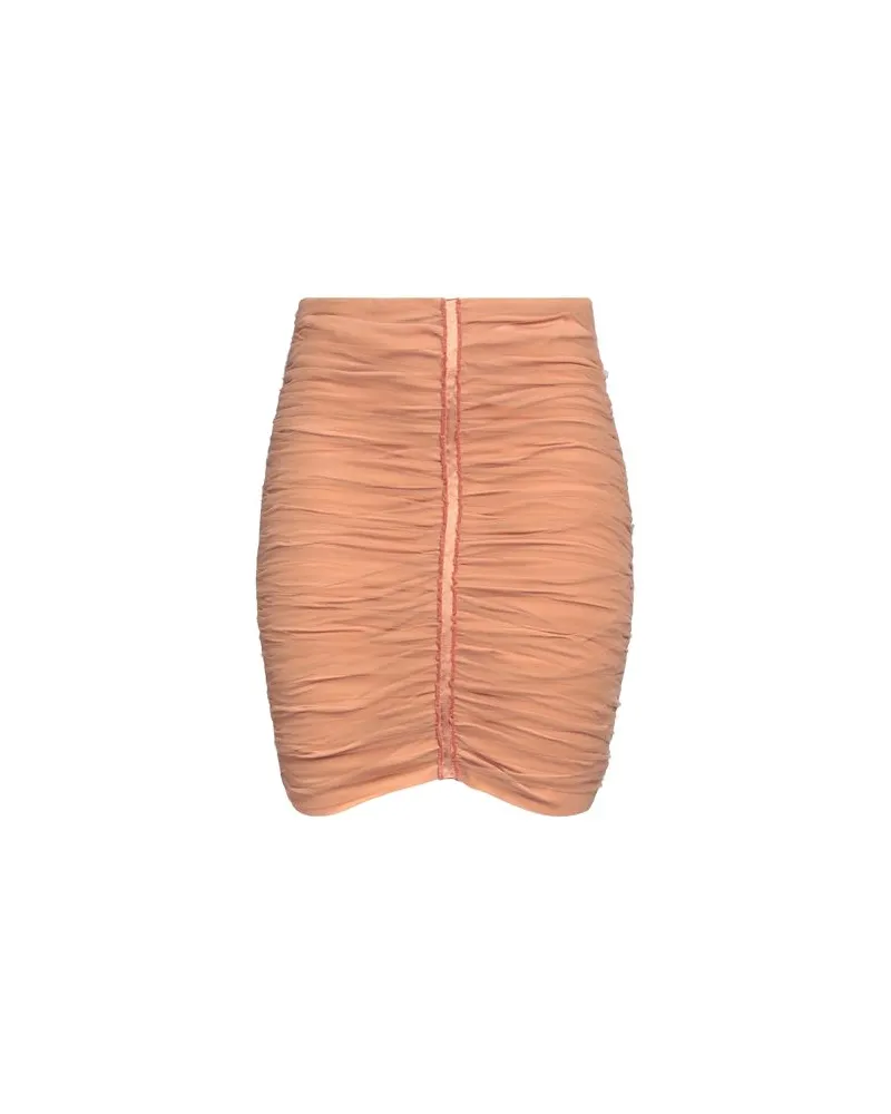 Elisabetta Franchi HOSEN & RÖCKE - Miniröckeauf YOOX.COM Kamel