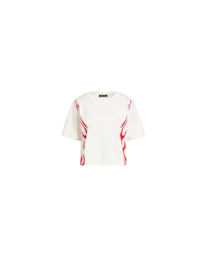 Vision Of Super TOPS - T-shirtsauf YOOX.COM Elfenbein