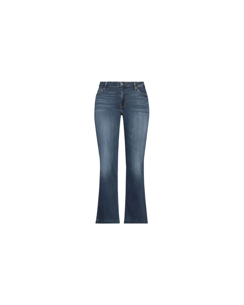 Guess HOSEN & RÖCKE - Jeanshosenauf YOOX.COM Blau