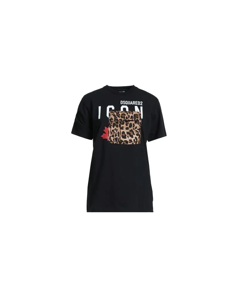 Dsquared2 TOPS - T-shirtsauf YOOX.COM Schwarz