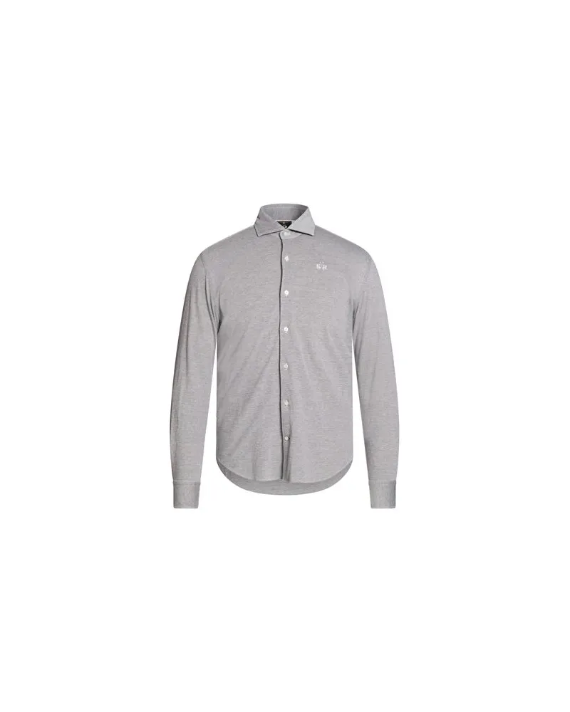 La Martina BLUE RIBBON BY XACUS - TOPS - Hemdenauf YOOX.COM Grau