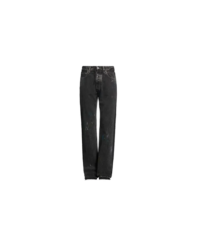 Maison Margiela HOSEN & RÖCKE - Jeanshosenauf YOOX.COM Schwarz