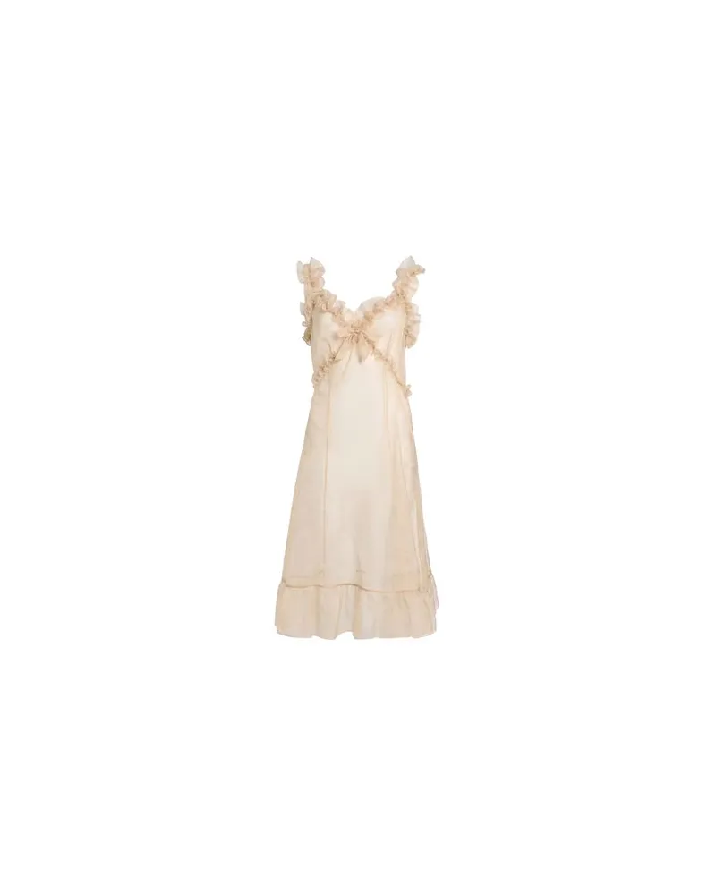 Alessandra Rich KLEIDER - Midi-Kleiderauf YOOX.COM Hellrosa