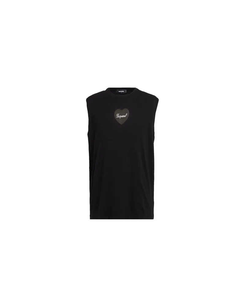 Dsquared2 TOPS - T-shirtsauf YOOX.COM Schwarz