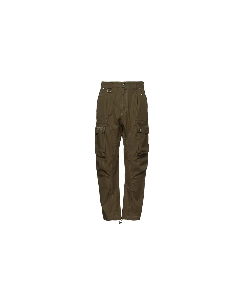 Diesel HOSEN & RÖCKE - Hosenauf YOOX.COM Militärgrün