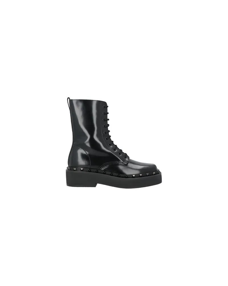 Valentino Garavani SCHUHE - Stiefelettenauf YOOX.COM Schwarz