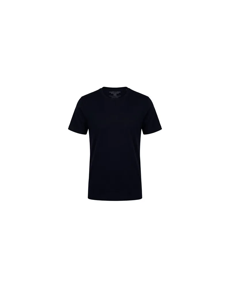 Majestic TOPS - T-shirtsauf YOOX.COM Nachtblau