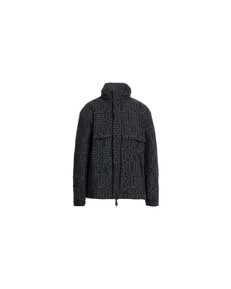 Burberry JACKEN & MÄNTEL - Pufferjacken & Daunenjackenauf YOOX.COM Schwarz