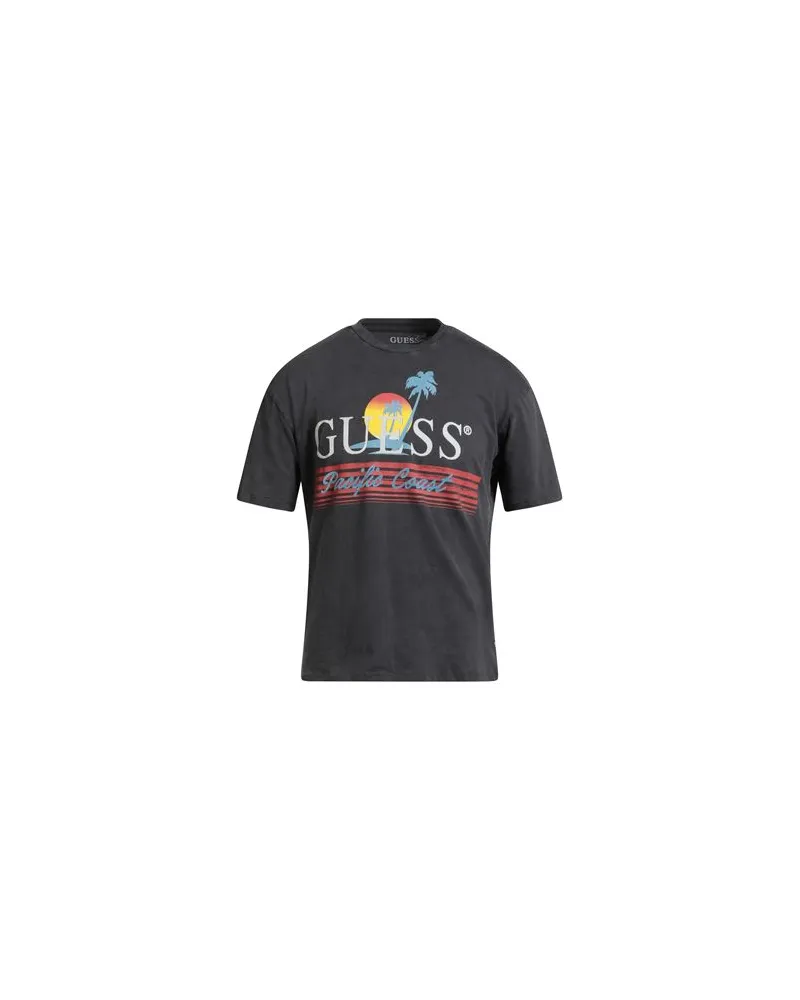 Guess TOPS - T-shirtsauf YOOX.COM Braungrau