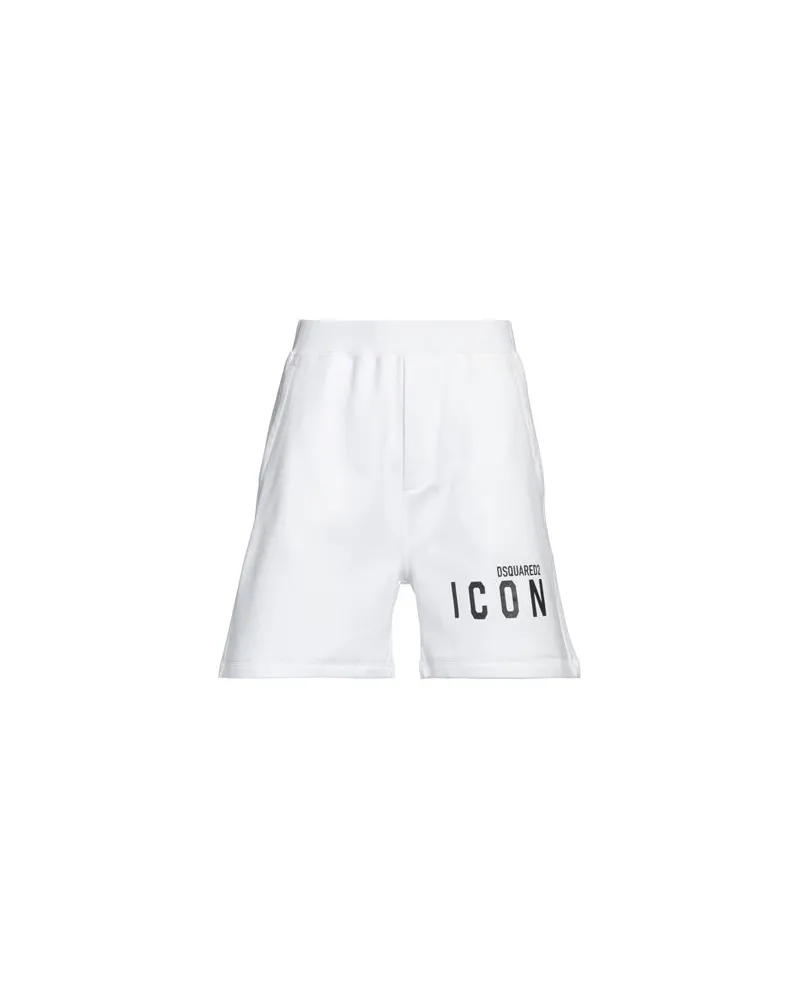 Dsquared2 ICON - HOSEN & RÖCKE - Shorts & Bermudashortsauf YOOX.COM Weiß