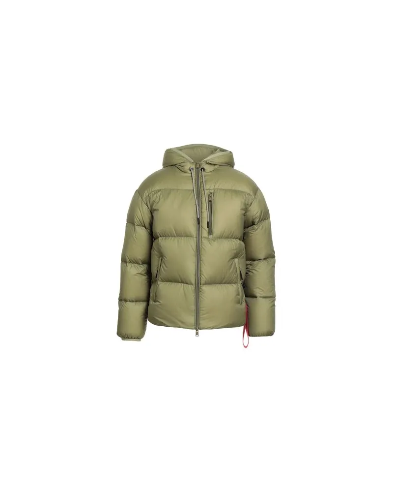 AFTER/LABEL JACKEN & MÄNTEL - Pufferjacken & Daunenjackenauf YOOX.COM Militärgrün