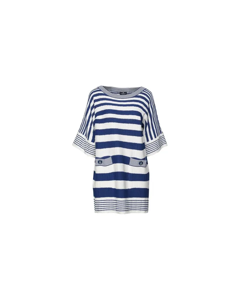 Elisabetta Franchi KLEIDER - Mini-Kleiderauf YOOX.COM Blau