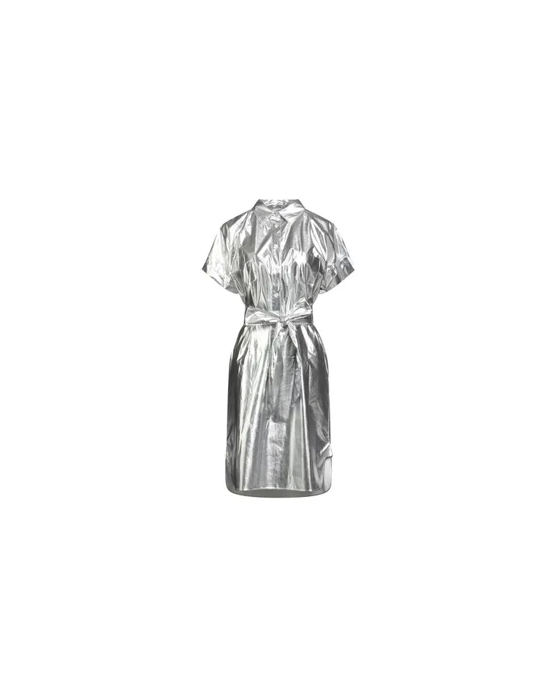 Sara Roka KLEIDER - Midi-Kleiderauf YOOX.COM Silber