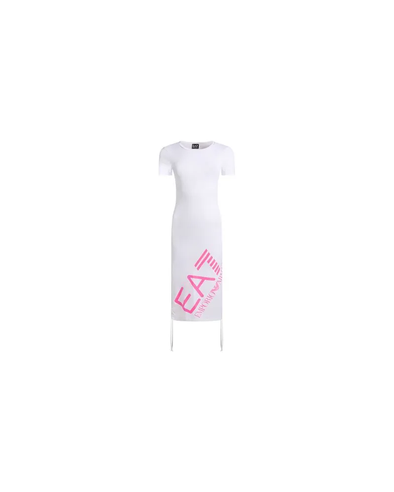 EA7 KLEIDER - Midi-Kleiderauf YOOX.COM Weiß
