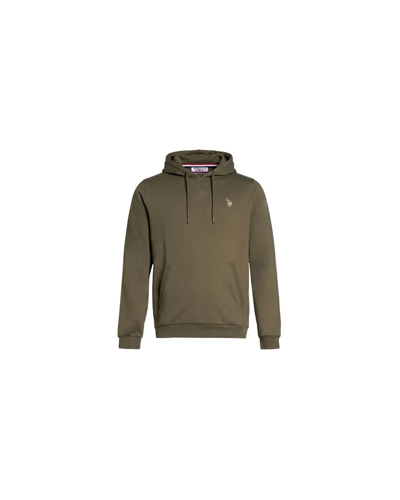 U.S. Polo Assn.  U POLO ASSN. - TOPS - Sweatshirtsauf YOOX.COM Militärgrün