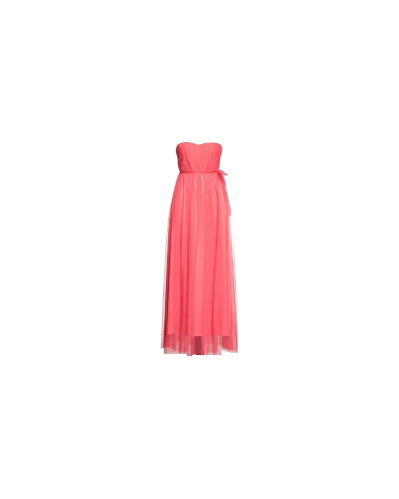 Siste's KLEIDER - Maxi-Kleiderauf YOOX.COM Koralle