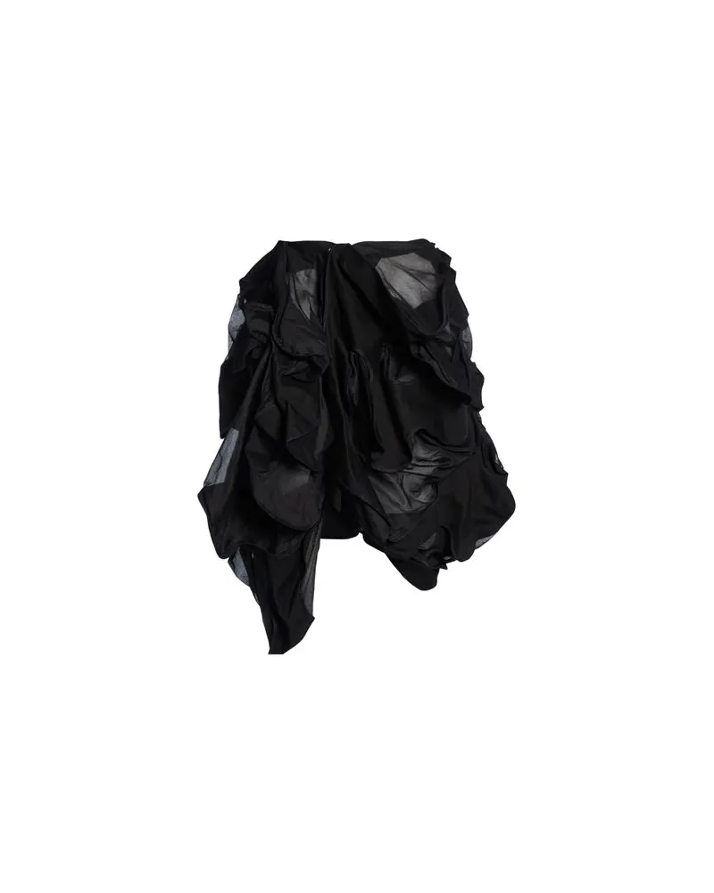 Yohji Yamamoto HOSEN & RÖCKE - Miniröckeauf YOOX.COM Schwarz