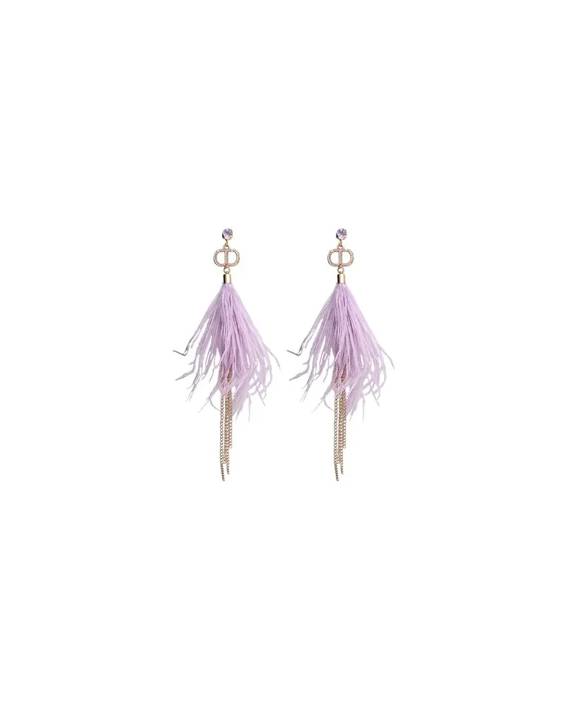 Twin-Set SCHMUCK und UHREN - Ohrringeauf YOOX.COM Lila