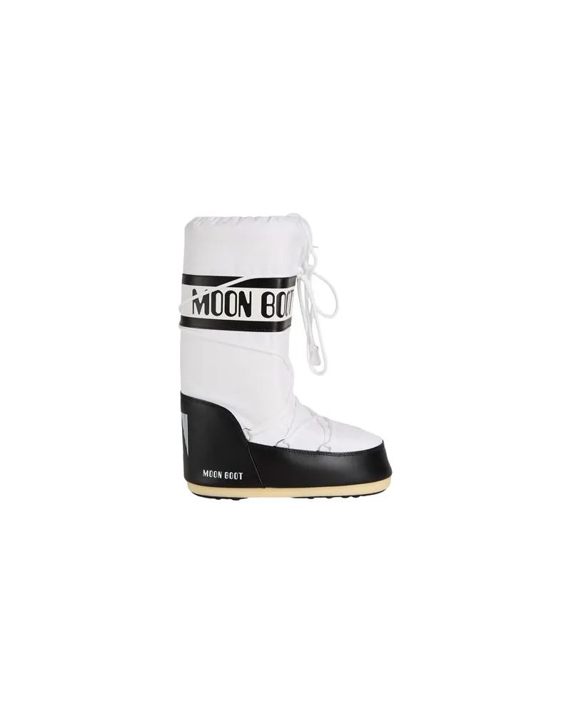 Moon Boot MB ICON NYLON  - SCHUHE - Stiefelauf YOOX.COM Weiß